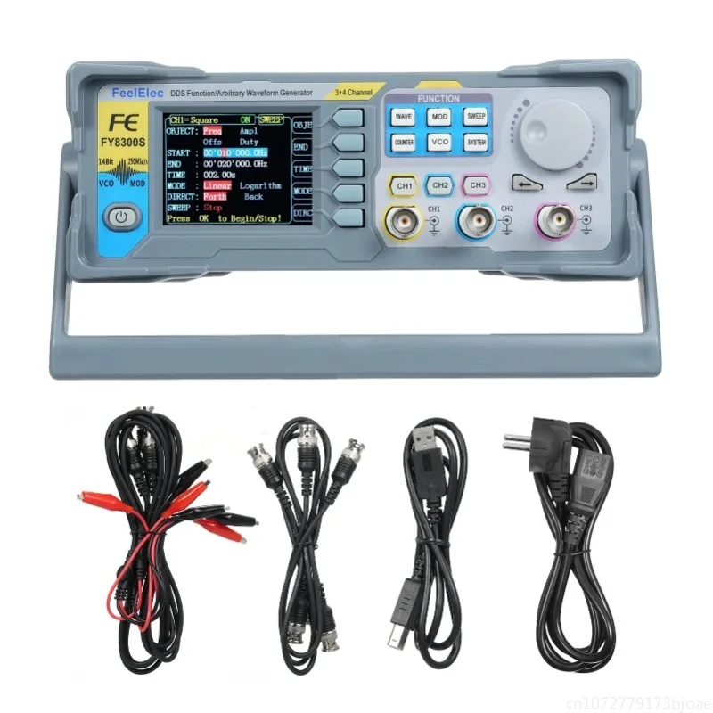 Function Arbitrary Waveform Generator - FeelElec FY8300S 60/40/20MHz 3-Kanal Arbiträrer Wellenform-Signalgenerator