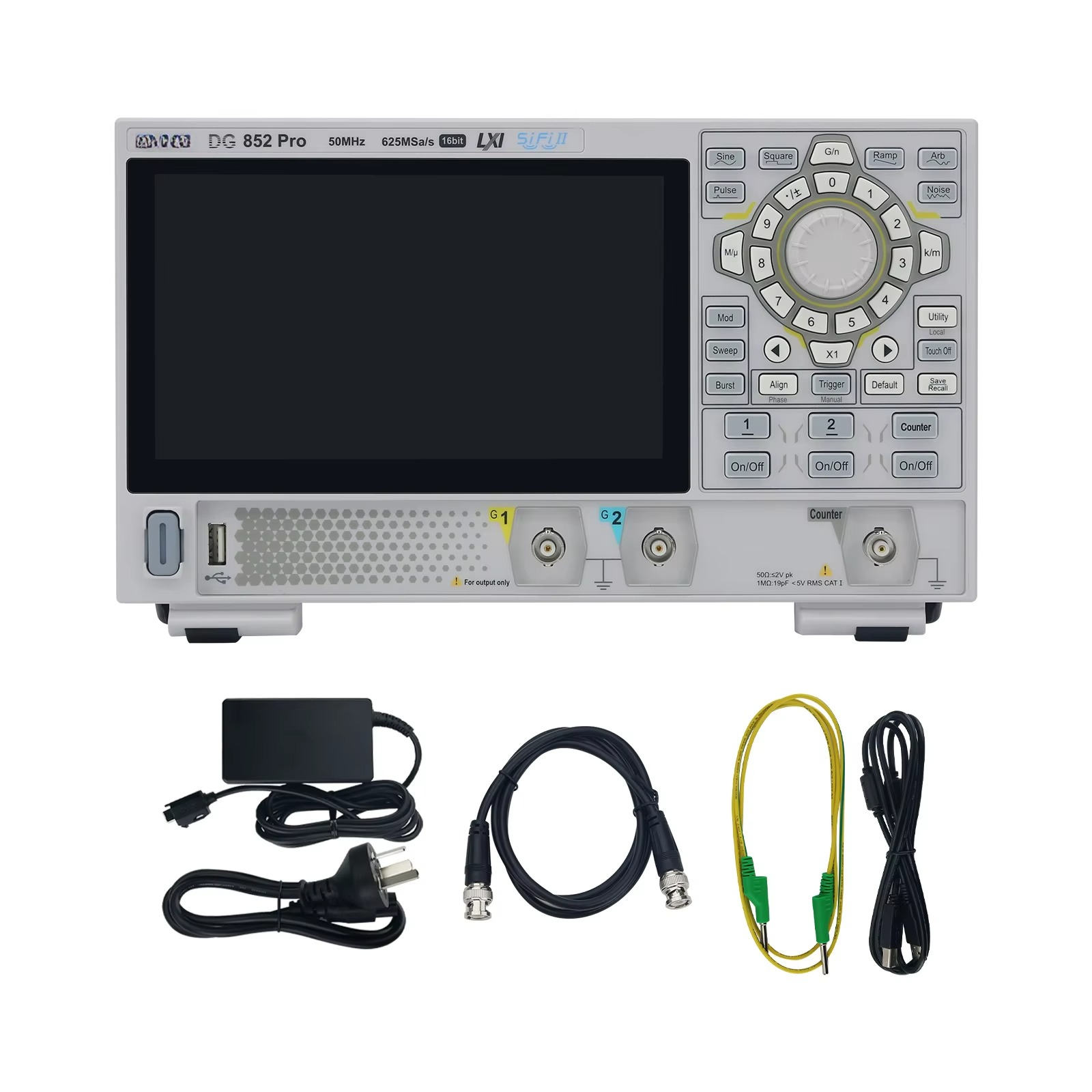 Function Arbitrary Waveform Generator - RIGOL DG852 Pro 50MHz Zweikanal-Funktions- und