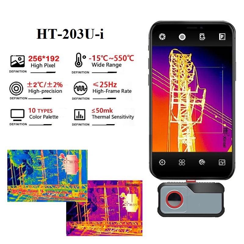 Thermal Imaging Camera Pcb Repair - 256*192 Pixel Wärmebildkamera -20 ° C~550