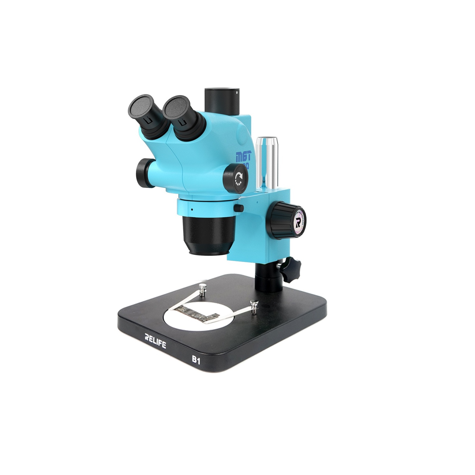 Stereo Trinocular Microscope Pcb - RL-M6T Pro-B1 Trinokulares HD-Stereomikroskop für Handy-Reparatur,