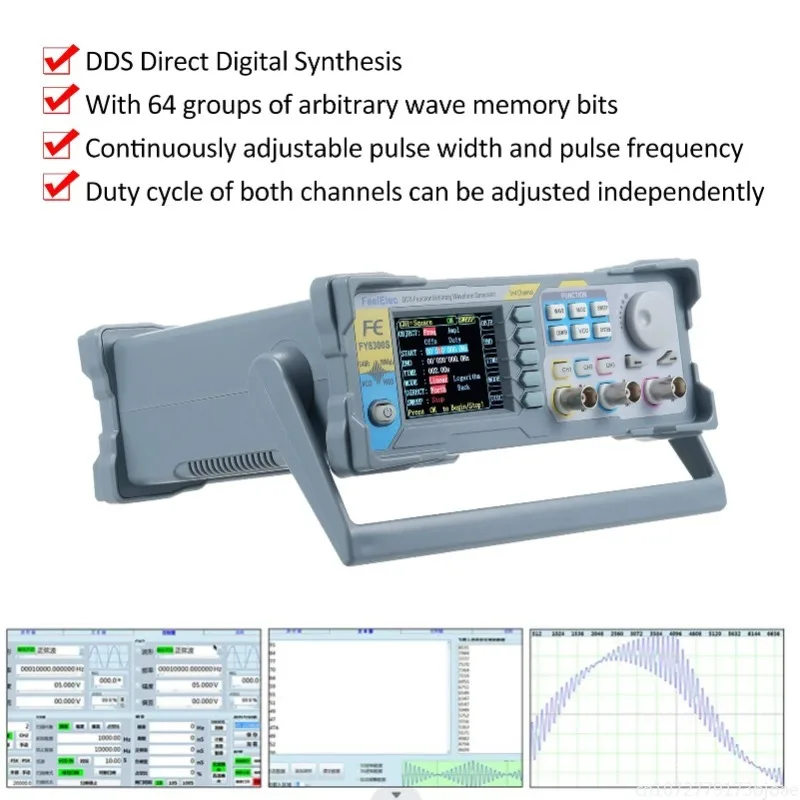 FeelElec FY8300S 60/40/20MHz 3 – Function Arbitrary Waveform Generator Bewertung und Preis