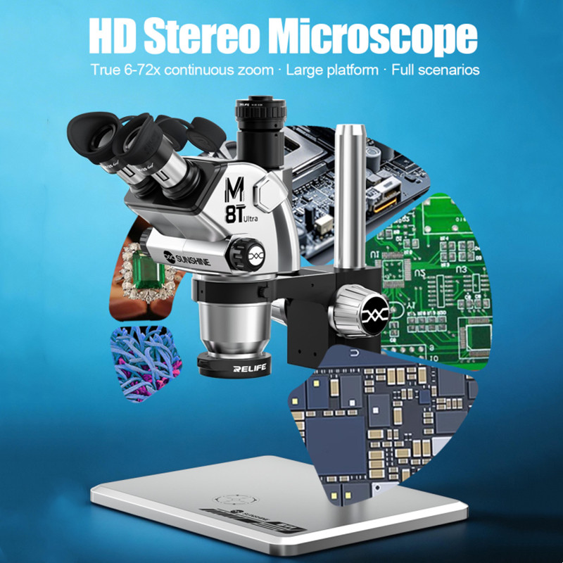 SUNSHINE M8T Ultra Trinokulare – Stereo Trinocular Microscope Pcb Bewertung und Preis