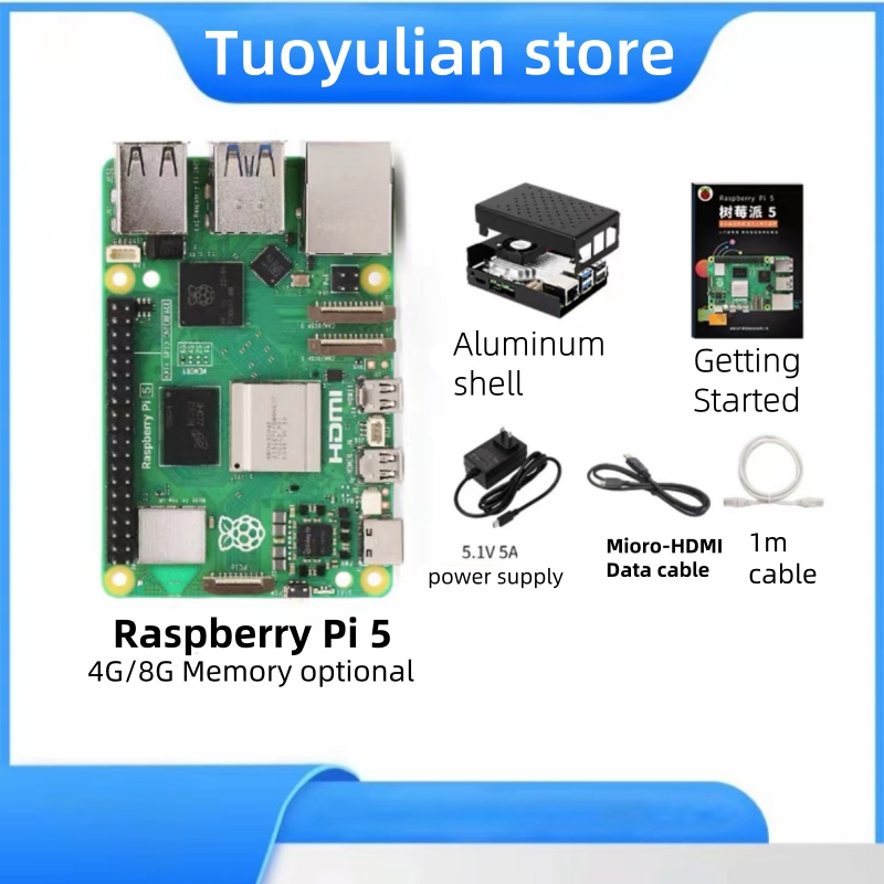 Für Raspberry Pi 5 Entwicklung – Raspberry Pi 5 8Gb Kit Bewertung und Preis