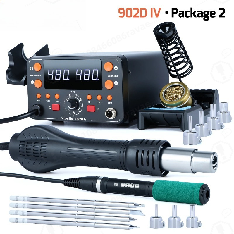902D-IV 775W Lötstation Heißlu – Hot Air Rework Station T12 Bewertung und Preis