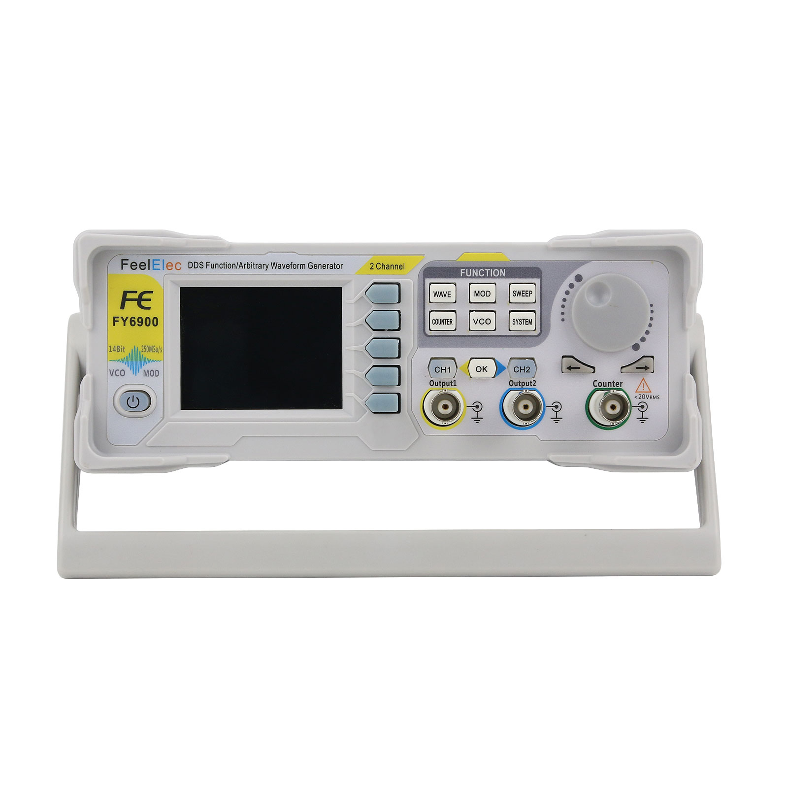 FY6900-50M 50MHz 2-Kanal-Funkt – Function Arbitrary Waveform Generator Bewertung und Preis
