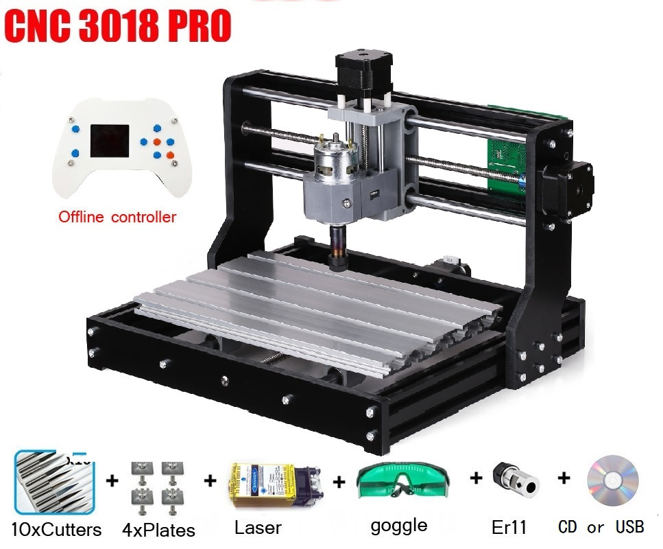 CNC 3018 PRO Laser-Graviermasc – Mini Laser Engraver Cnc Router Bewertung und Preis