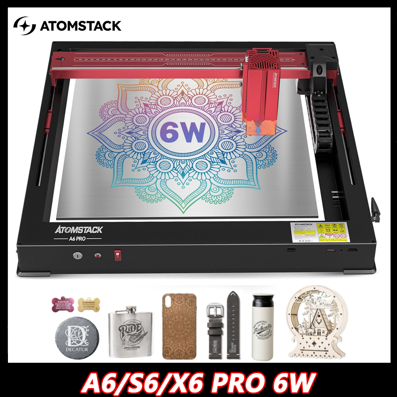 Atomstack A6 X6 S6 Pro 50W Cnc – Mini Laser Engraver Cnc Router Bewertung und Preis