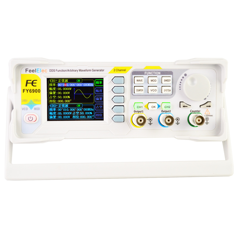 Neue FY6900 60MHz Dual Channel – Function Arbitrary Waveform Generator Bewertung und Preis