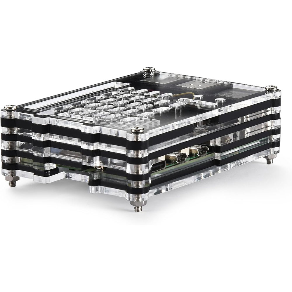 Acryl gehäuse mit aktivem Kühl – Raspberry Pi 5 8Gb Kit Bewertung und Preis